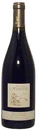 [W1660] AOP Ventoux, Domaine de la Verrière rouge 2023